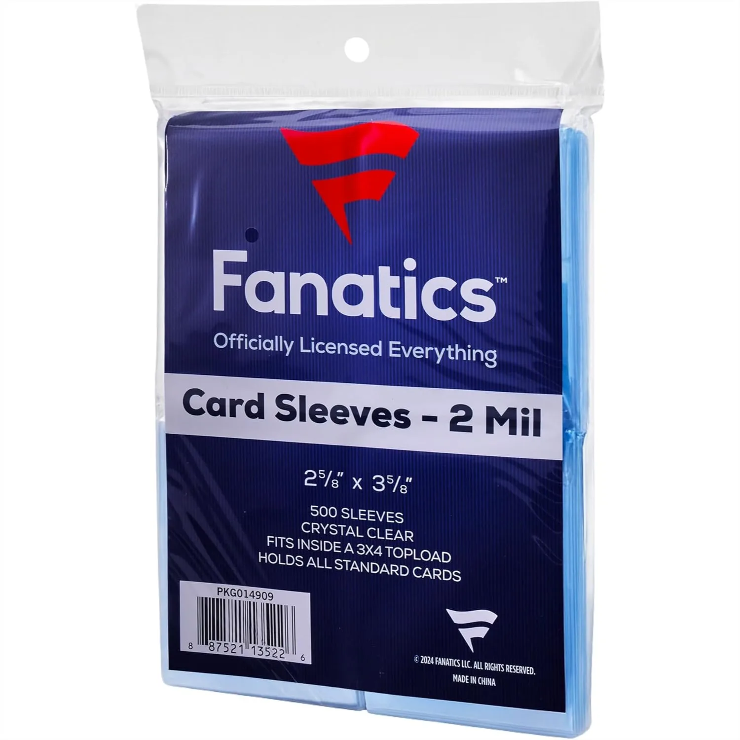 Penny Sleeves 500 Count for Trading Cards, Standard 2.5x3.5 Soft Card Protectors
Penny Sleeves 500 Count for Trading Cards, Standard 2.5x3.5 Soft Card Protectors