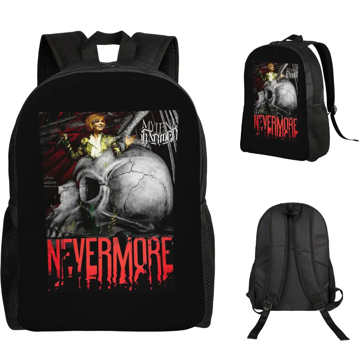 Рюкзак Nevermore Skeleton Mylene Farmer для студентов, школьников, мальчиков и девочек, сумка для книг, школьная сумка, сумка для ноутбука, сумка через плечо
Рюкзак Nevermore Skeleton Mylene Farmer для студентов, школьников, мальчиков и девочек, сумка для книг, школьная сумка, сумка для ноутбука, сумка через плечо