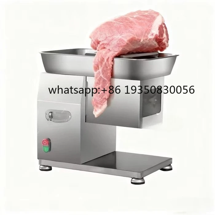 Professional Fully Automatic Meat Slicer Long Strip Pork Desktop Small Meat Cutting Machine Automatic Fresh Meat Slicing Machine
Professional Fully Automatic Meat Slicer Long Strip Pork Desktop Small Meat Cutting Machine Automatic Fresh Meat Slicing Machine