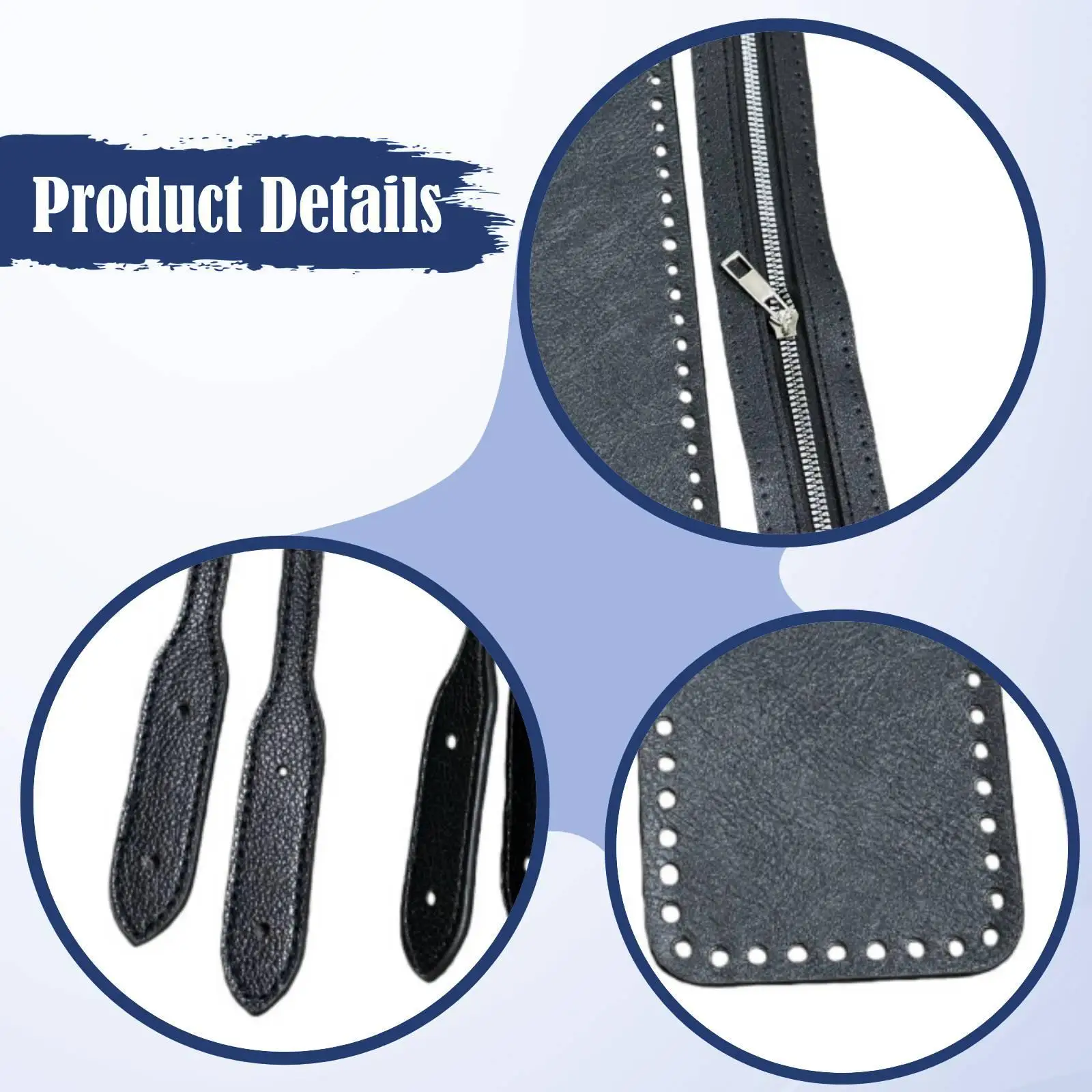 PU Leather Purse Base Crochet Kit,Replaces,Mother Day Strap Handles Base DIY for Handbag,Shopping Bag,Shoulder Bag, Underarm Bag
PU Leather Purse Base Crochet Kit,Replaces,Mother Day Strap Handles Base DIY for Handbag,Shopping Bag,Shoulder Bag, Underarm Bag