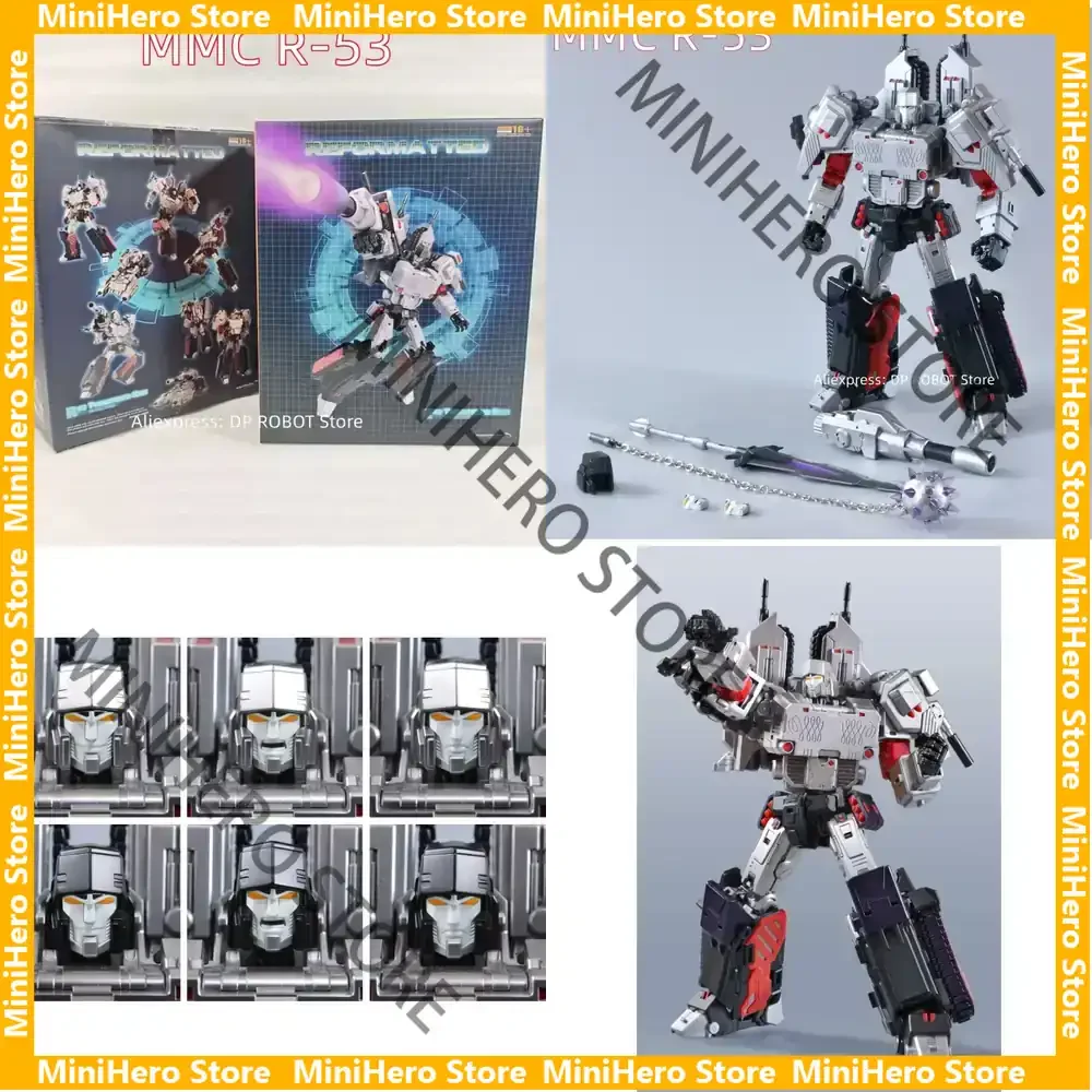 В наличии: Оригинальная фигурка IDW Megatank G1, масштаб 1:18, литой металлический робот-трансформер
В наличии: Оригинальная фигурка IDW Megatank G1, масштаб 1:18, литой металлический робот-трансформер