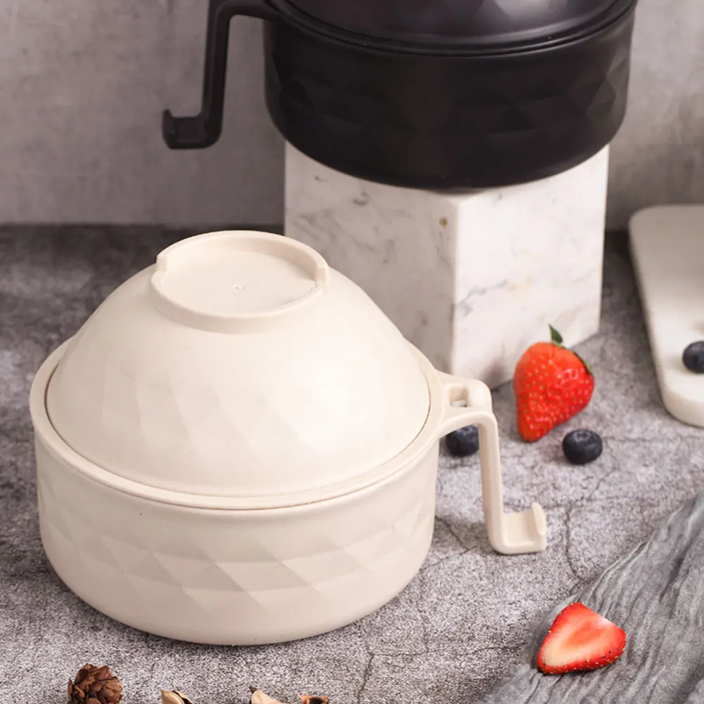 Drain Instant Noodle Bowl Ramen Cooker Bamboo Fiber Microwave Strainer Soup Noodles Bibimbap Thick Decorative Homes Parties
Drain Instant Noodle Bowl Ramen Cooker Bamboo Fiber Microwave Strainer Soup Noodles Bibimbap Thick Decorative Homes Parties