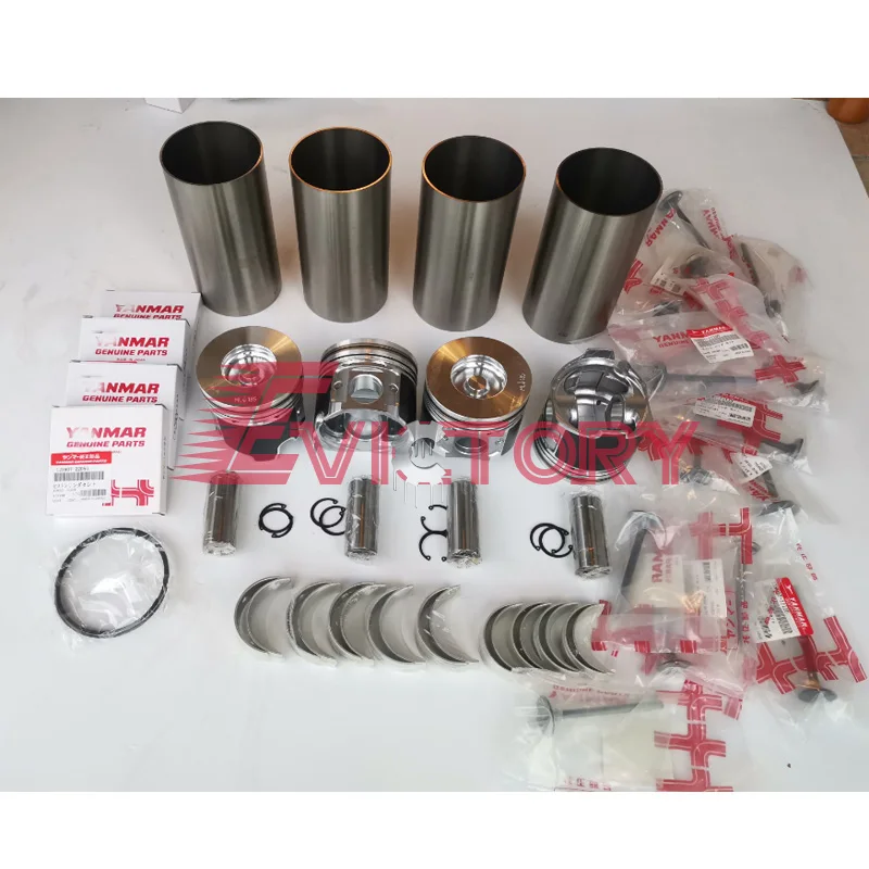 Для Yanmar 4D98E 4TNE98-NMH 4TNE98-BQ капитальный ремонтный комплект + направляющая клапана
Для Yanmar 4D98E 4TNE98-NMH 4TNE98-BQ капитальный ремонтный комплект + направляющая клапана
