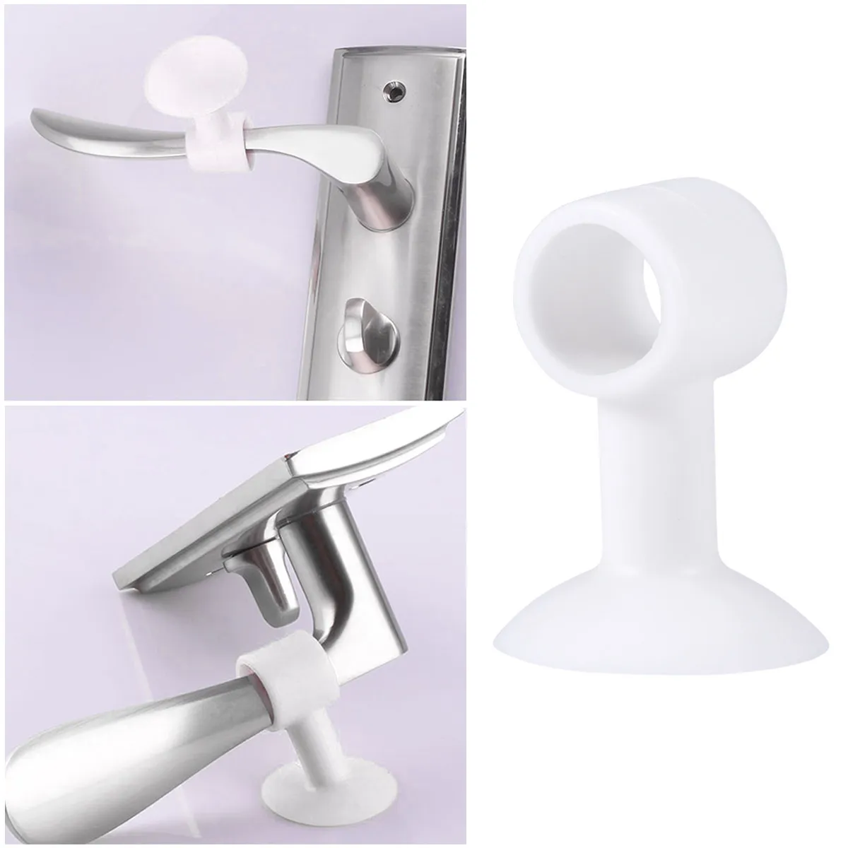 5Pcs Eco-Friendly Silicone Door Stopper Anti-Collision Wall Protector Door Knob Bumper for All Doors No Drill Easy Install
5Pcs Eco-Friendly Silicone Door Stopper Anti-Collision Wall Protector Door Knob Bumper for All Doors No Drill Easy Install