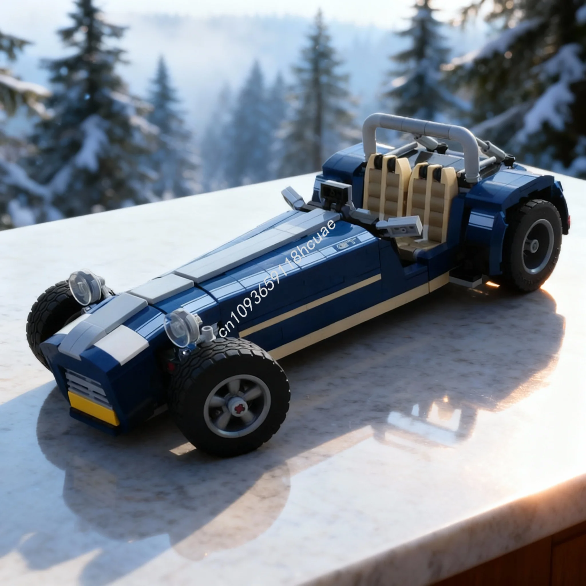 694 детали MOC Caterham 7, конструктор Creator Expert, архитектурные блоки, идея для рождественского подарка, развивающая игрушка DIY, кирпичики для сборки, подарок на день рождения
694 детали MOC Caterham 7, конструктор Creator Expert, архитектурные блоки, идея для рождественского подарка, развивающая игрушка DIY, кирпичики для сборки, подарок на день рождения