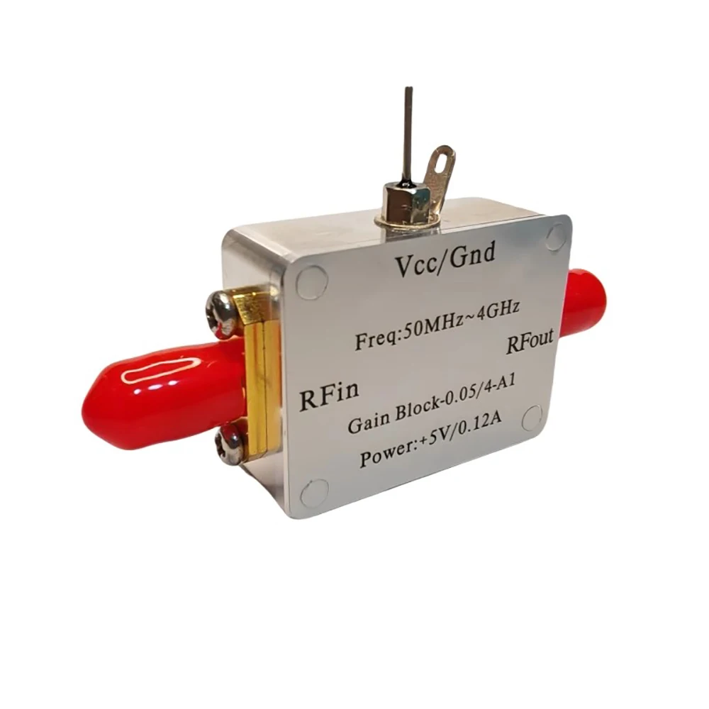 Усилитель RF-драйвера 50 МГц-4 ГГц, усиление 20 дБ, низкий уровень шума, 1,3 дБ NF для улучшения сигнала 
Усилитель RF-драйвера 50 МГц-4 ГГц, усиление 20 дБ, низкий уровень шума, 1,3 дБ NF для улучшения сигнала