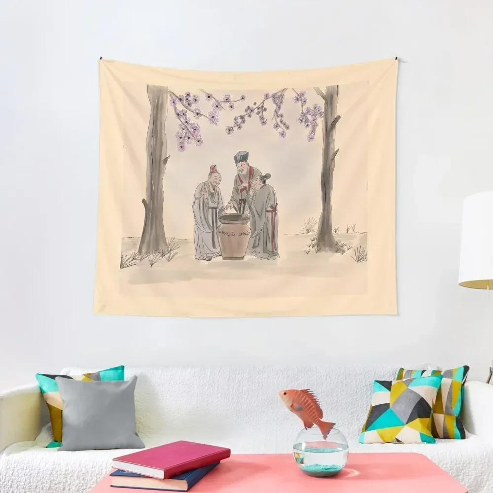 Three Vinegar Tasters Tapestry Christmas Decoration Luxury Living Room Decoration Tapestry
Three Vinegar Tasters Tapestry Christmas Decoration Luxury Living Room Decoration Tapestry