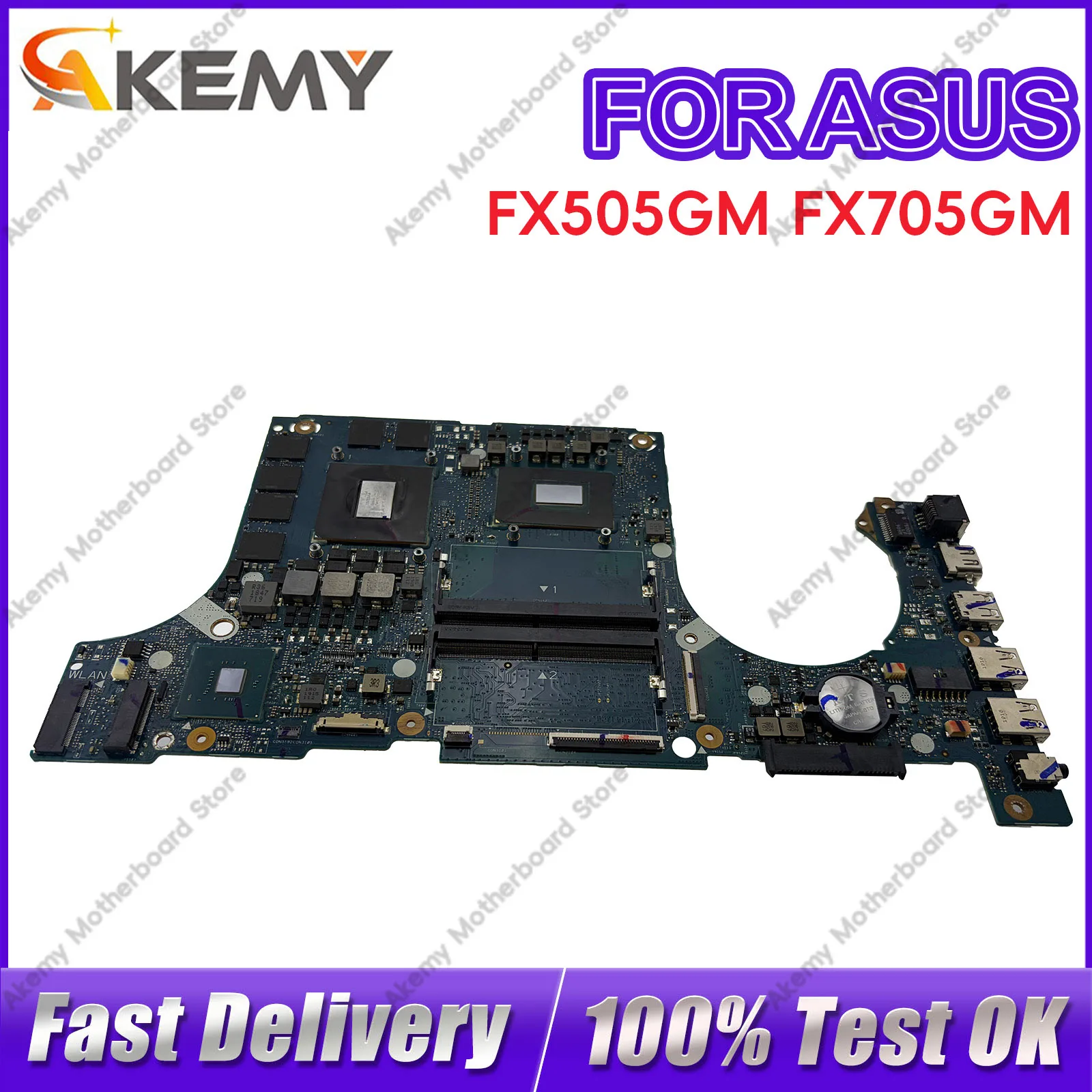 FX505GM Laptop Motherboard For ASUS TUF Gaming FX505GU FX86FE FX505GV FX505GM FX505 FX86FD Notebook Mainboard With I5 I7 I9 CPU
FX505GM Laptop Motherboard For ASUS TUF Gaming FX505GU FX86FE FX505GV FX505GM FX505 FX86FD Notebook Mainboard With I5 I7 I9 CPU