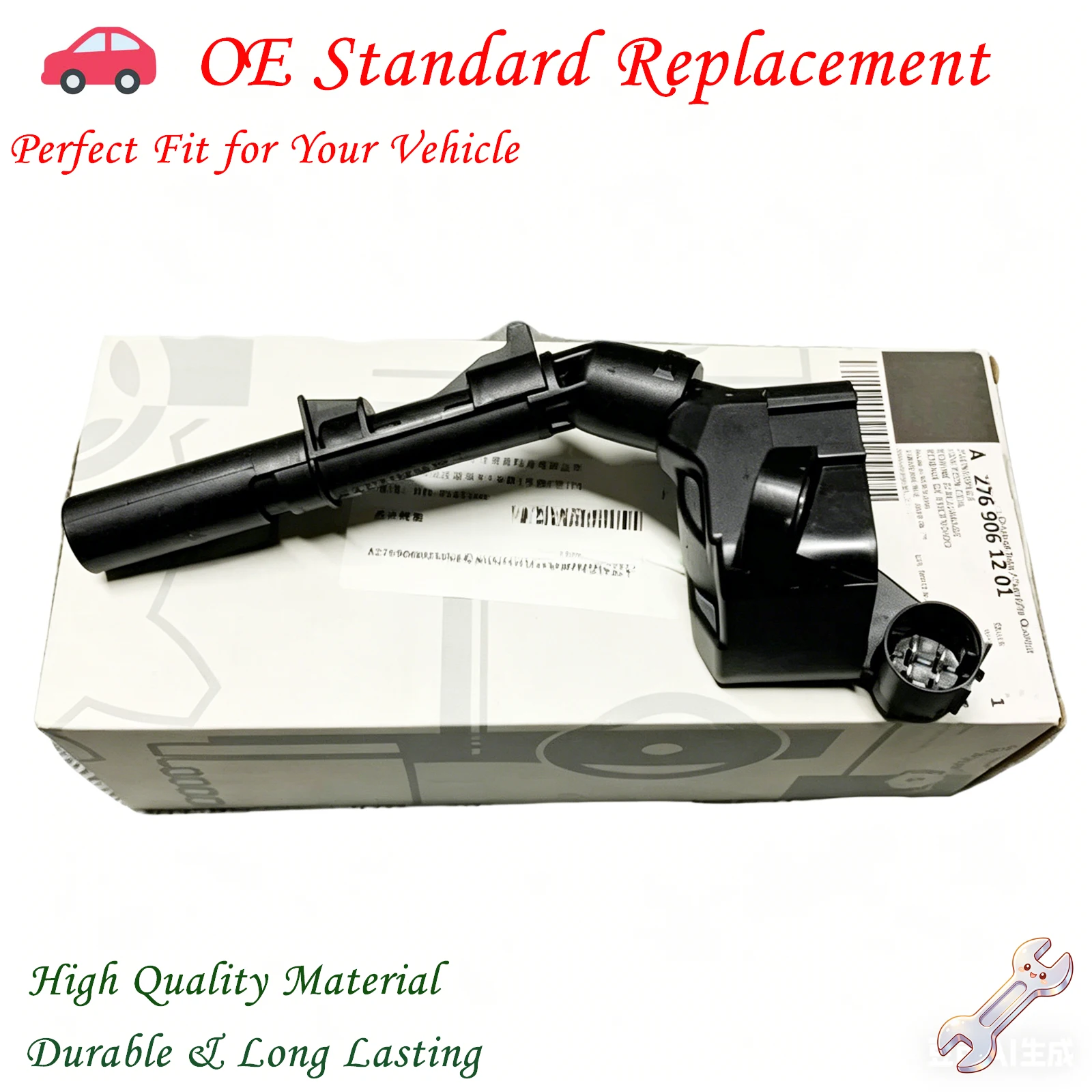 A2769061201 For MERCEDES-BENZ C-CLASS W205 S205 C205 CLS X218 C218 E-CLASS S212 W212 GL-CLASS X166 Genuine Ignition Coil
A2769061201 For MERCEDES-BENZ C-CLASS W205 S205 C205 CLS X218 C218 E-CLASS S212 W212 GL-CLASS X166 Genuine Ignition Coil