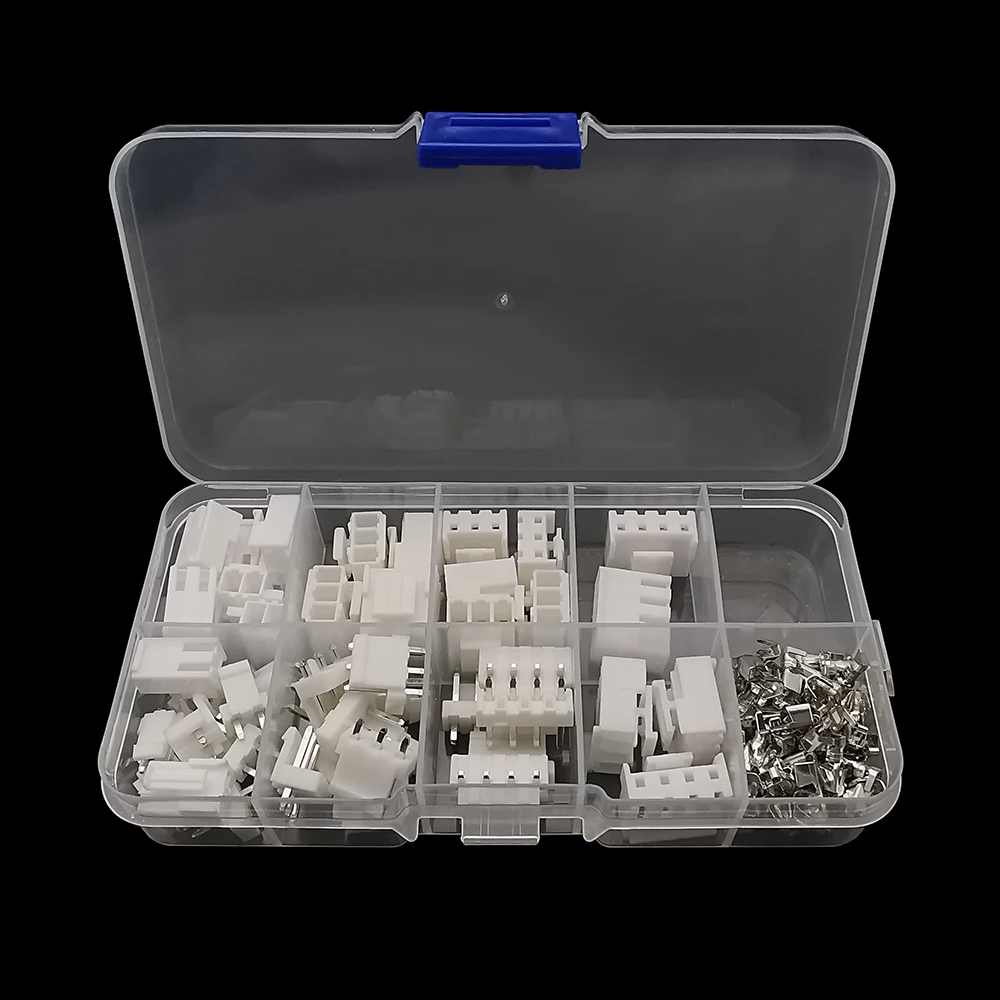 120Pcs/Box VH 3.96 Connector 3.96MM Pitch 2Pin 3Pin 4Pin Male Female Plug Housing + Terminals Straight Needle
120Pcs/Box VH 3.96 Connector 3.96MM Pitch 2Pin 3Pin 4Pin Male Female Plug Housing + Terminals Straight Needle