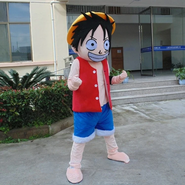 Christmas Monkey Pirate Luffy Mascot Costume Cartoon Cosplay Costumes Birthday Character Party Maskote theme Anime Carnival
Christmas Monkey Pirate Luffy Mascot Costume Cartoon Cosplay Costumes Birthday Character Party Maskote theme Anime Carnival
