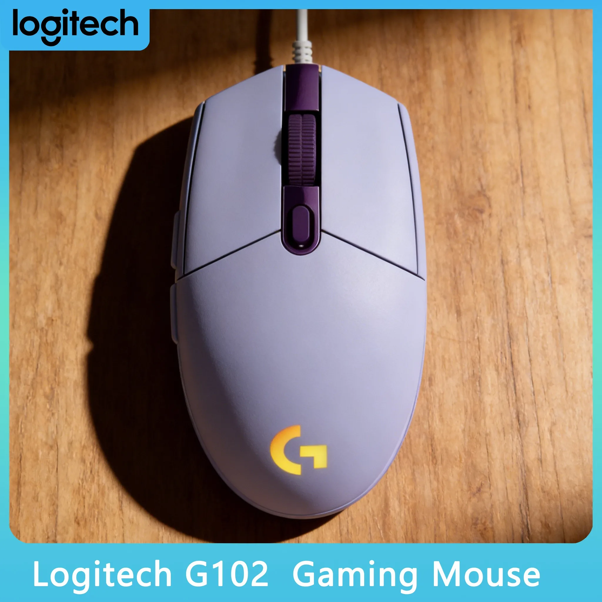 Logitech G102/G203/G402 Wired Gaming Mouse RGB 8000 DPI Programmable Buttons Gamer Mouse for PC Laptop
Logitech G102/G203/G402 Wired Gaming Mouse RGB 8000 DPI Programmable Buttons Gamer Mouse for PC Laptop