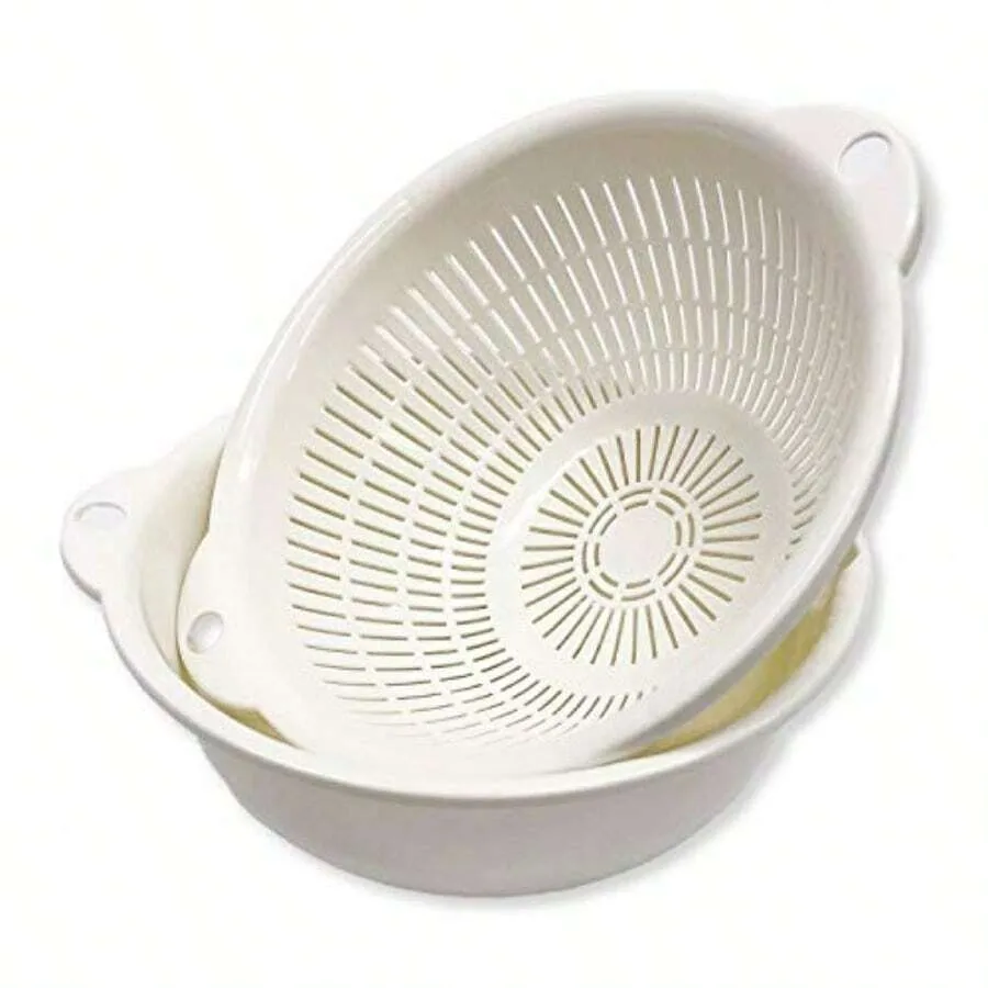 【New style】Small Kitchen Colanders And Bowl Pair Set.7 Inches Handy Size Easy To Use For Pasta Spaghetti Berry Veggies Fruits N
【New style】Small Kitchen Colanders And Bowl Pair Set.7 Inches Handy Size Easy To Use For Pasta Spaghetti Berry Veggies Fruits N