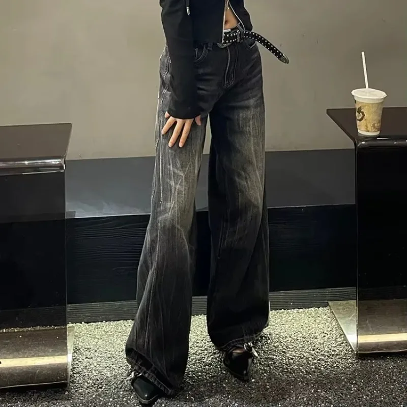 Women's High Waist Jeans Spring New Korean Fashion Casual Retro Slim Fit Denim Pants Streetwear Women Clothes Y2k Pants
Women's High Waist Jeans Spring New Korean Fashion Casual Retro Slim Fit Denim Pants Streetwear Women Clothes Y2k Pants