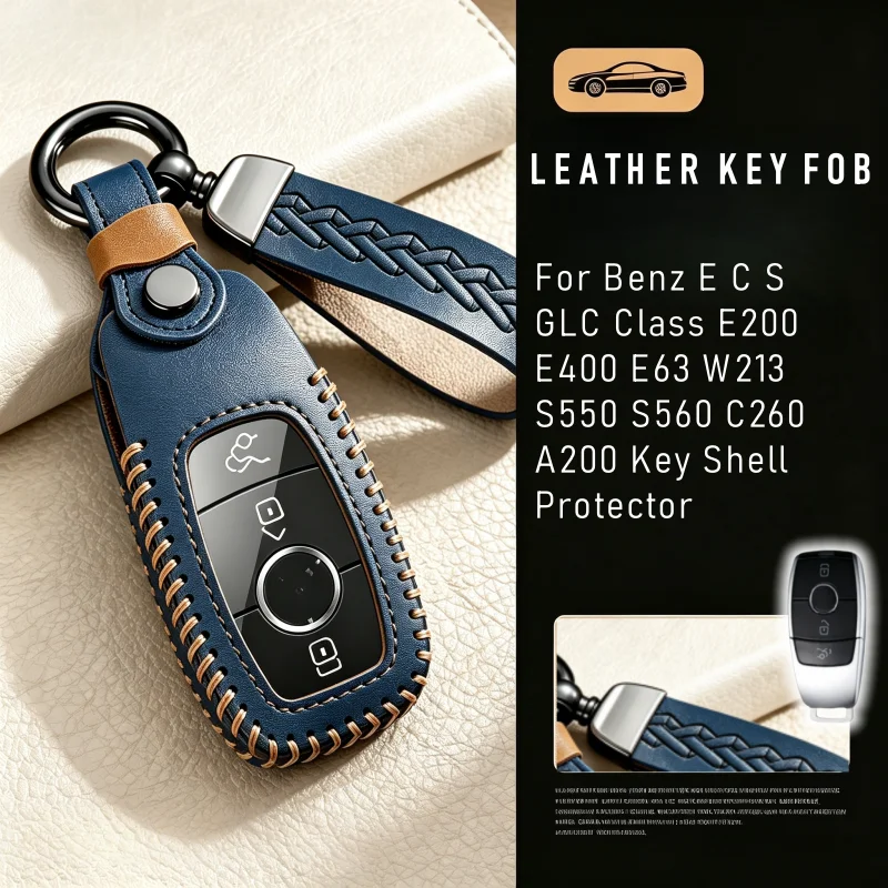 Car Key Shell Protector for Mercedes Benz E C S GLC Class E200 E400 E63 W213 S550 S560 C260 A200 Key Case Cover
Car Key Shell Protector for Mercedes Benz E C S GLC Class E200 E400 E63 W213 S550 S560 C260 A200 Key Case Cover