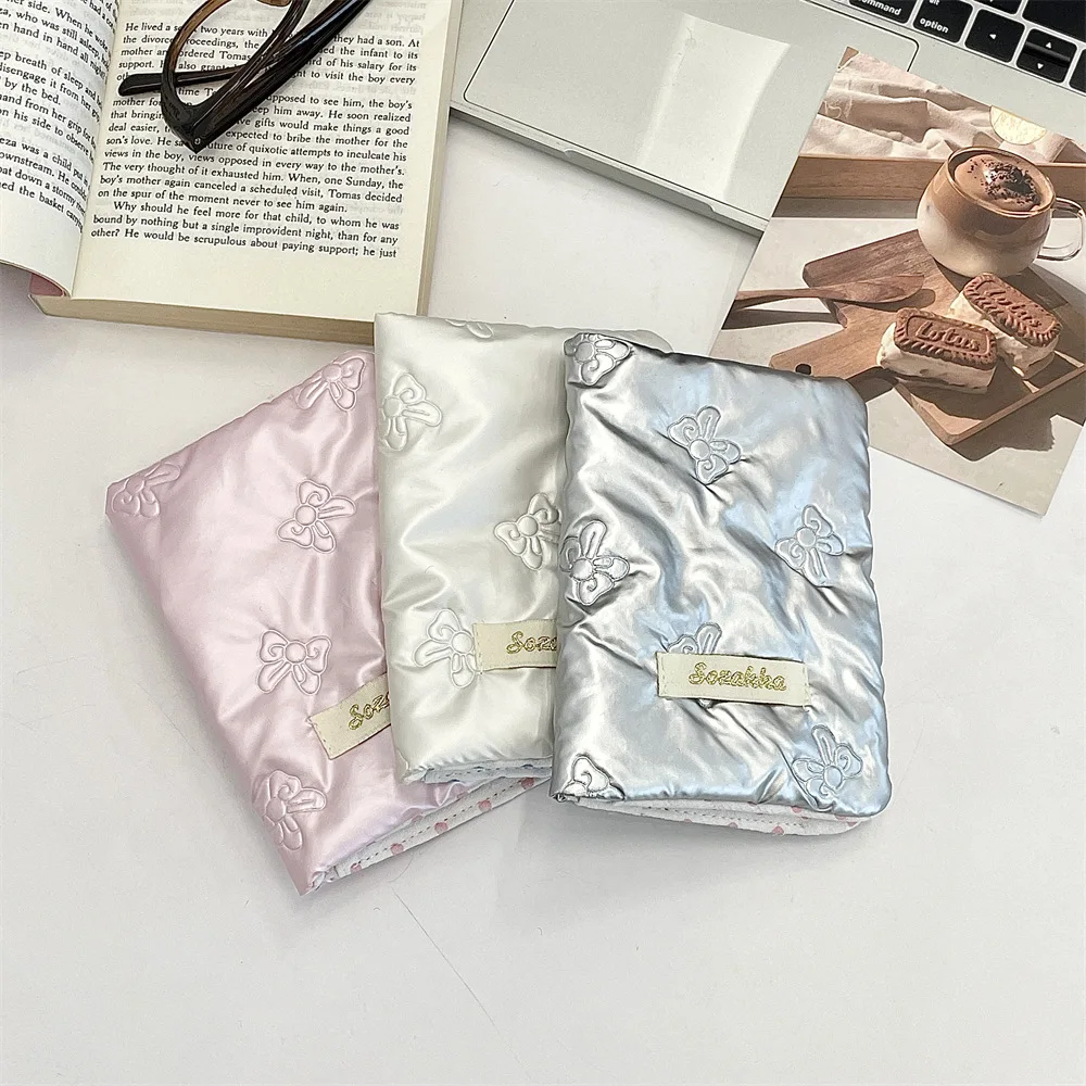 1Pc Cute Korean Ins-style Quilted Glossy PU Passport Holder Chic Silver ID Credit Card Holder for Girl Air Ticket Cash Organizer 
1Pc Cute Korean Ins-style Quilted Glossy PU Passport Holder Chic Silver ID Credit Card Holder for Girl Air Ticket Cash Organizer