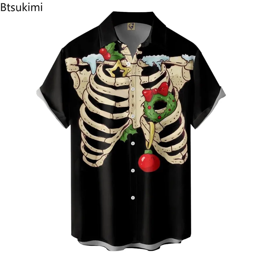 2025 Men's Shirt Summer Casual Short Sleeve Funny Print Shirts for Men Loose Breathable Hawaiian Shirts Vintage Men Clothing Top
2025 Men's Shirt Summer Casual Short Sleeve Funny Print Shirts for Men Loose Breathable Hawaiian Shirts Vintage Men Clothing Top