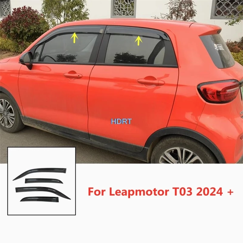 For Leapmotor T03 2024 + Car Styling Window Visor Sun Rain Shelter Weather Shield Cover Auto Protector Decoration Accessories
For Leapmotor T03 2024 + Car Styling Window Visor Sun Rain Shelter Weather Shield Cover Auto Protector Decoration Accessories