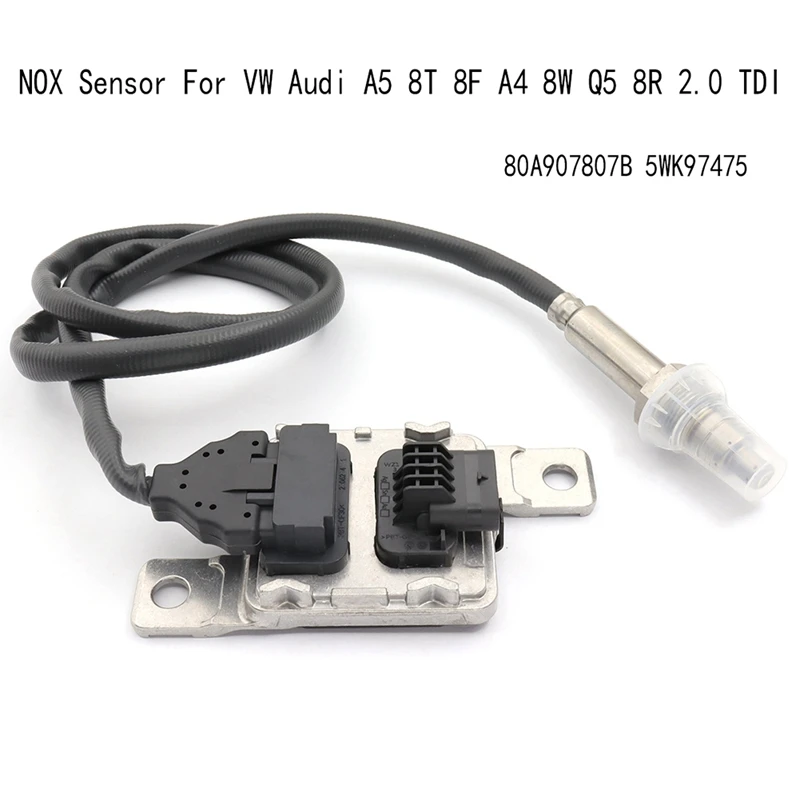 80A907807B 5WK97475 азотный датчик кислорода Датчик NOX для VW A5 8T 8F A4 8W Q5 8R 2,0 TDI Замена
80A907807B 5WK97475 азотный датчик кислорода Датчик NOX для VW A5 8T 8F A4 8W Q5 8R 2,0 TDI Замена