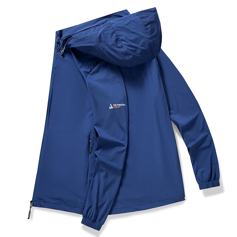 New Sunscreen Coat Trend Fashion All-match Loose Stand Collar Jacket Man Summer Thin Style Casual Solid Color Jacket
New Sunscreen Coat Trend Fashion All-match Loose Stand Collar Jacket Man Summer Thin Style Casual Solid Color Jacket