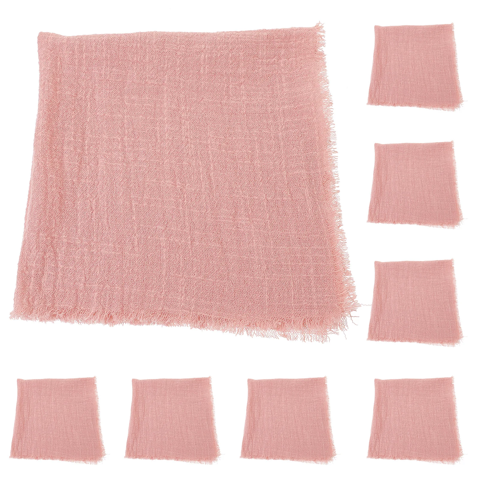 10Pcs Cotton Linen Dinner Napkins Soft Comfortable Washable Reusable for Weddings Party Restaurant Table Decoration
10Pcs Cotton Linen Dinner Napkins Soft Comfortable Washable Reusable for Weddings Party Restaurant Table Decoration