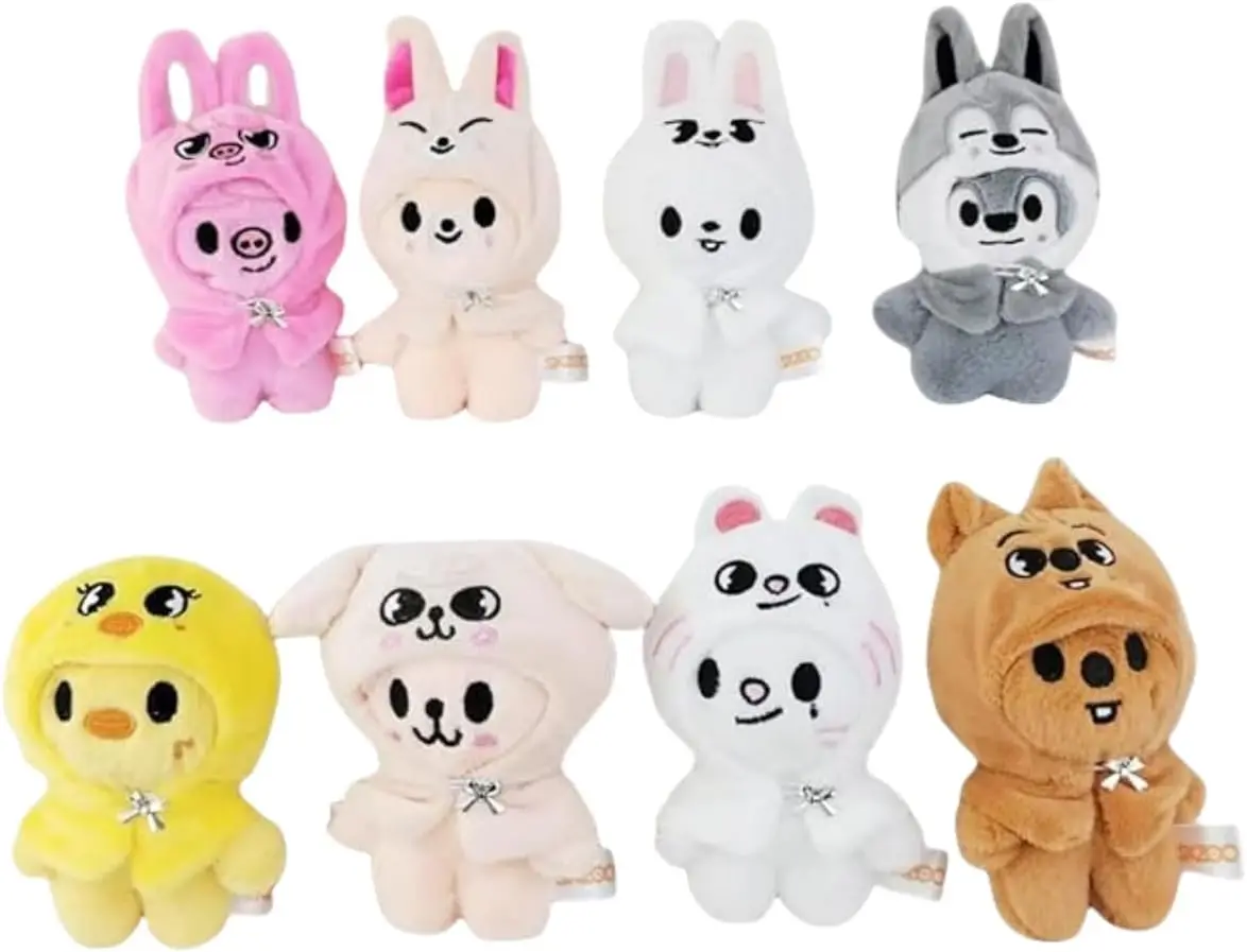 SKZ Plush Cloak Clothes 3.9-inch SK-ZOO Plush Keychain, Cloak Detachable, Soft and Cute, Suitable for Fans
SKZ Plush Cloak Clothes 3.9-inch SK-ZOO Plush Keychain, Cloak Detachable, Soft and Cute, Suitable for Fans