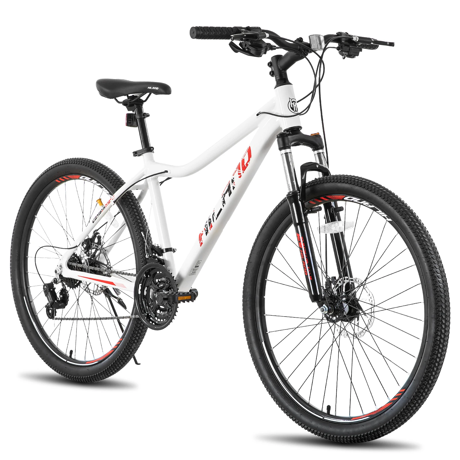 Hiland 20 26 27 Inch Mountain Bike for Women, 21 Speed with Lock-Out Suspension Fork, Dual Disc Brakes, Aluminum Frame MTB
Hiland 20 26 27 Inch Mountain Bike for Women, 21 Speed with Lock-Out Suspension Fork, Dual Disc Brakes, Aluminum Frame MTB