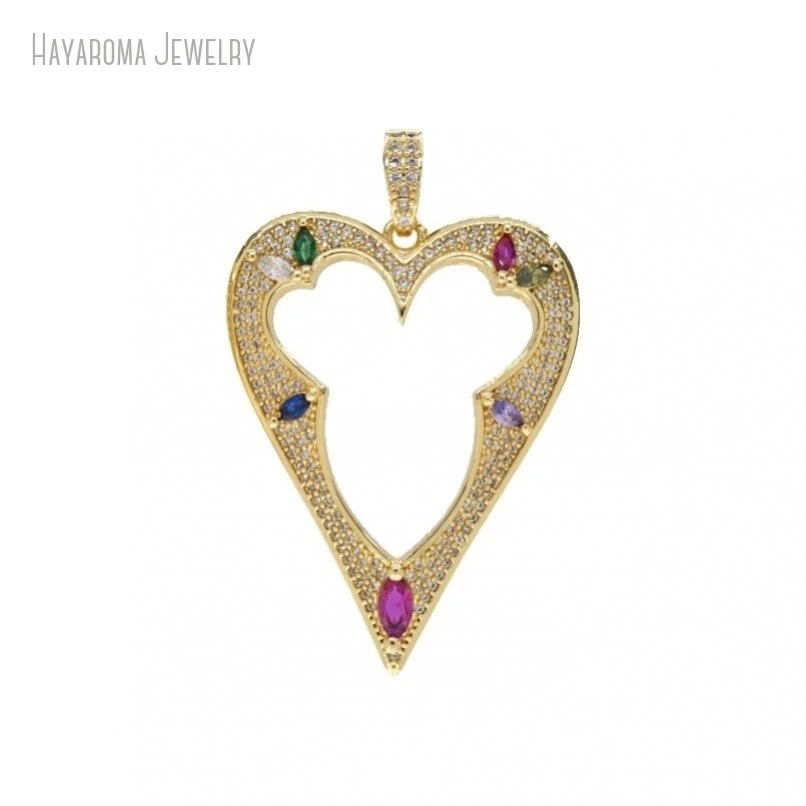 2Pcs Colors Wholesale Gold Color Hearts Heart Shape Point Gift For Her Jewelry Invisible Setting Copper Pendant PM47979
2Pcs Colors Wholesale Gold Color Hearts Heart Shape Point Gift For Her Jewelry Invisible Setting Copper Pendant PM47979
