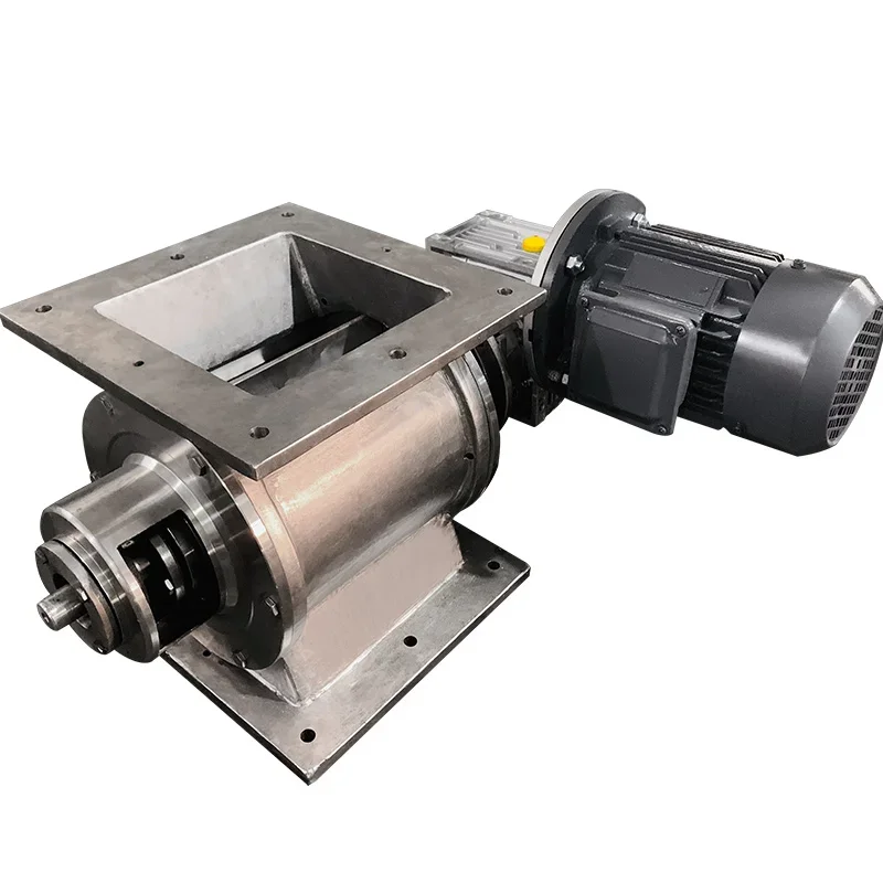 # Для заводского производства. Воздушный шлюз из нержавеющей стали 304. Поворотный звездообразный разряд для порошковых и гранулированных материалов.
# Для заводского производства. Воздушный шлюз из нержавеющей стали 304. Поворотный звездообразный разряд для порошковых и гранулированных материалов.