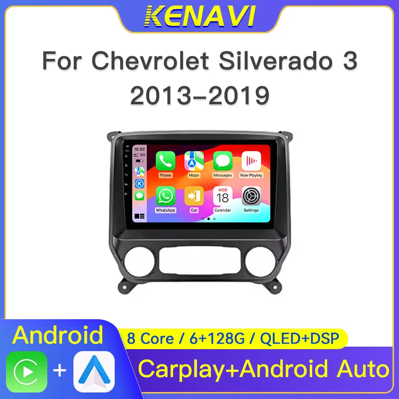 2 Din Android Car Stereo Radio Multimedia Player For Chevrolet Silverado 3 GMTK2 2014-2018 Navigation GPS Carplay DVD Head Unit
2 Din Android Car Stereo Radio Multimedia Player For Chevrolet Silverado 3 GMTK2 2014-2018 Navigation GPS Carplay DVD Head Unit