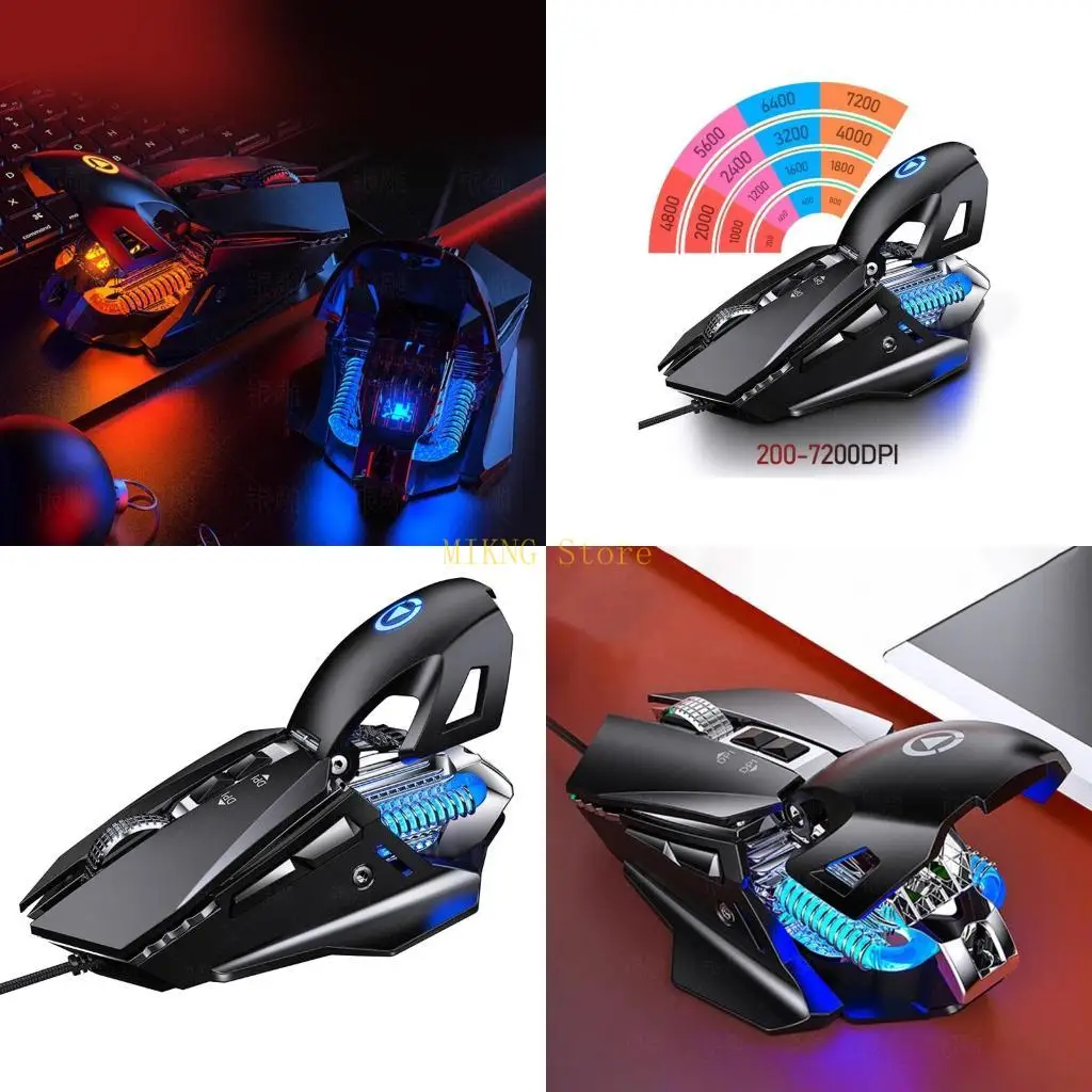 Программирование макропрограммирования и оптического отслеживания USB Mouse Game и оптическое отслеживание 6400DPI Best Sale
Программирование макропрограммирования и оптического отслеживания USB Mouse Game и оптическое отслеживание 6400DPI Best Sale