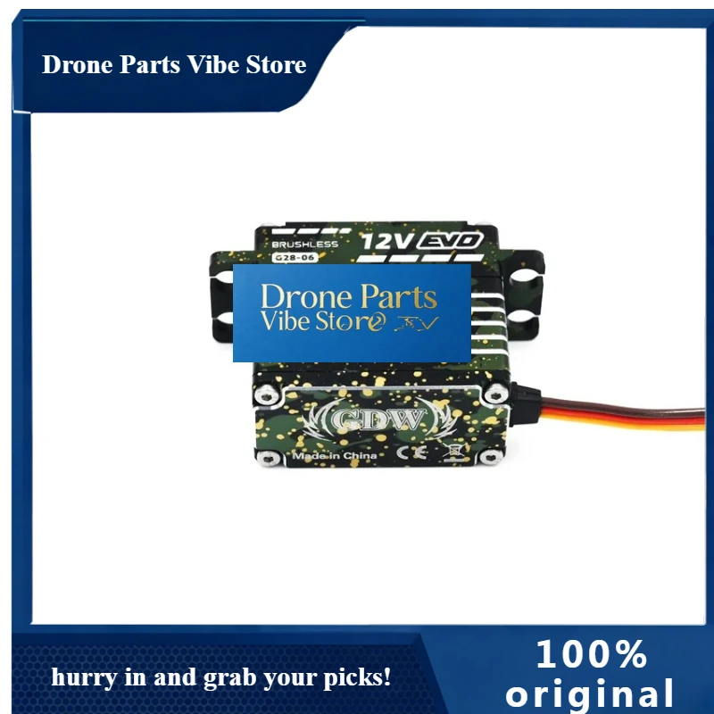 Drone Parts1pcs For GDW G28-06 28kg Torque 12V High Voltage High Voltage Helicopter Without Brush Standard Digital Servo With
Drone Parts1pcs For GDW G28-06 28kg Torque 12V High Voltage High Voltage Helicopter Without Brush Standard Digital Servo With