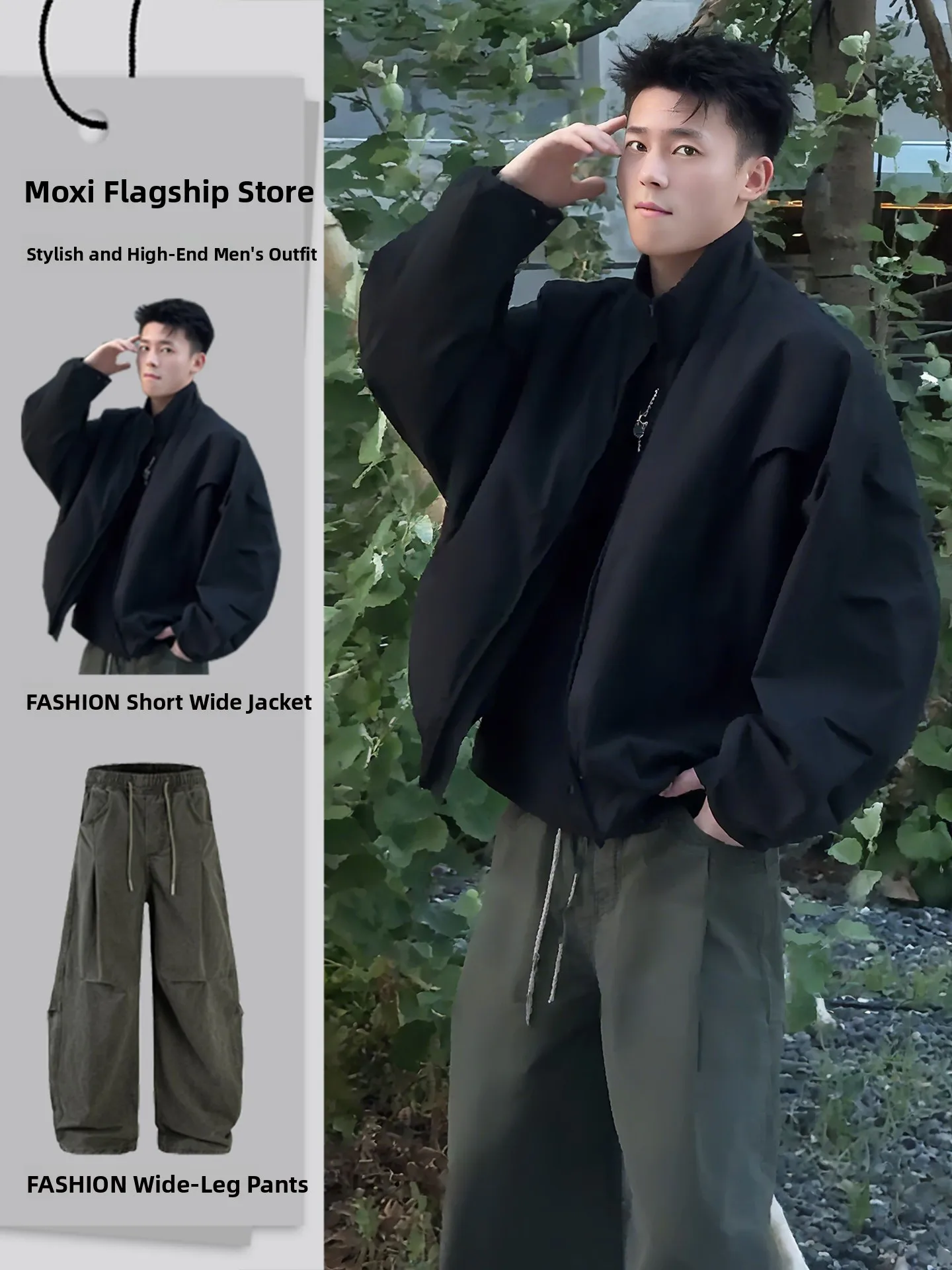 American Sle ort ape Workwear Jaet Men's Sli Autumn Flight Suit Set Long Sve Pants Outfit for Teenagers
American Sle ort ape Workwear Jaet Men's Sli Autumn Flight Suit Set Long Sve Pants Outfit for Teenagers