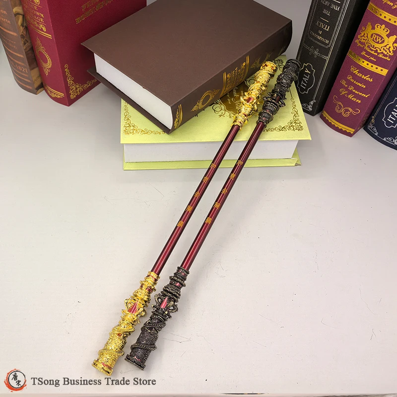 40cm Black Myth Wukong Ruyi Jingu Bang Metal Staff Monkey King Legendary Prop Model Zinc Alloy Game Peripheral Collection Toys
40cm Black Myth Wukong Ruyi Jingu Bang Metal Staff Monkey King Legendary Prop Model Zinc Alloy Game Peripheral Collection Toys