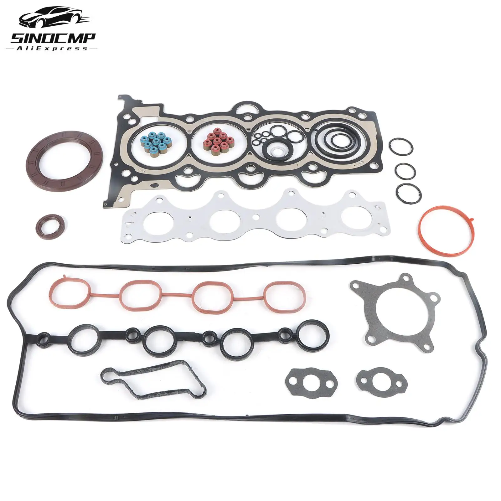 1Set 21421-2B020 Engine Overhaul Kit 22224-2B001 22445-2B800 21443-2B000 For Hyundai Accent Elantra Kia Soul G4FD 1.6L Engines
1Set 21421-2B020 Engine Overhaul Kit 22224-2B001 22445-2B800 21443-2B000 For Hyundai Accent Elantra Kia Soul G4FD 1.6L Engines
