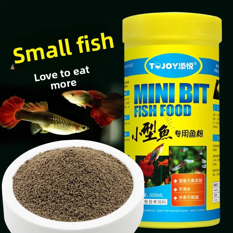 T-JOY Slow-Sinking Tropical Fish Food - Micro Pellets for Guppy, Betta, Neon Tetra & Livebearers, High Protein, Color Enhancing
T-JOY Slow-Sinking Tropical Fish Food - Micro Pellets for Guppy, Betta, Neon Tetra & Livebearers, High Protein, Color Enhancing
