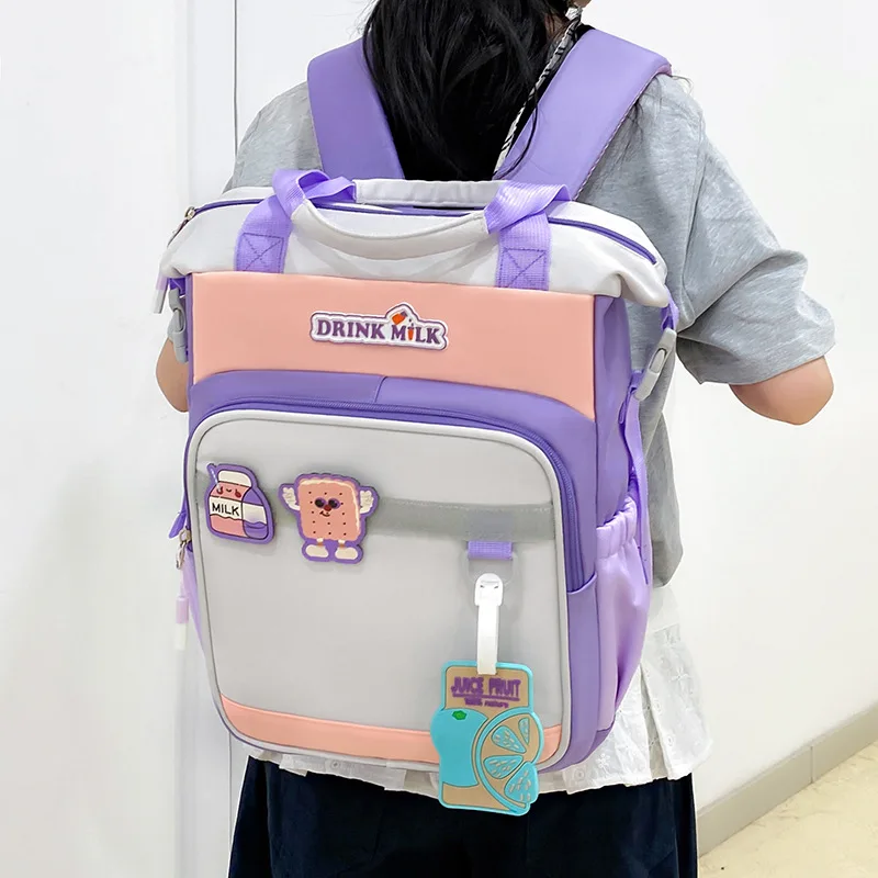 BackpackLarge-Capacity Student Multi-Functional Children's Schoolbag Portable Storage Handheld And Backpack Combination for Kids
BackpackLarge-Capacity Student Multi-Functional Children's Schoolbag Portable Storage Handheld And Backpack Combination for Kids