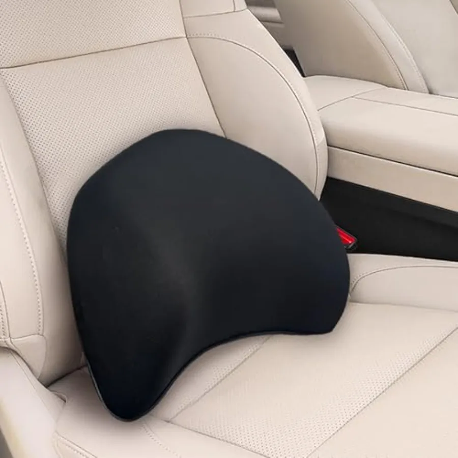 Really Supportive Lumbar Support Pillow for Car, 100% Memory Foam Lumbar Pillow with Breathable Removable Cover, Ergonomic Desi
Really Supportive Lumbar Support Pillow for Car, 100% Memory Foam Lumbar Pillow with Breathable Removable Cover, Ergonomic Desi
