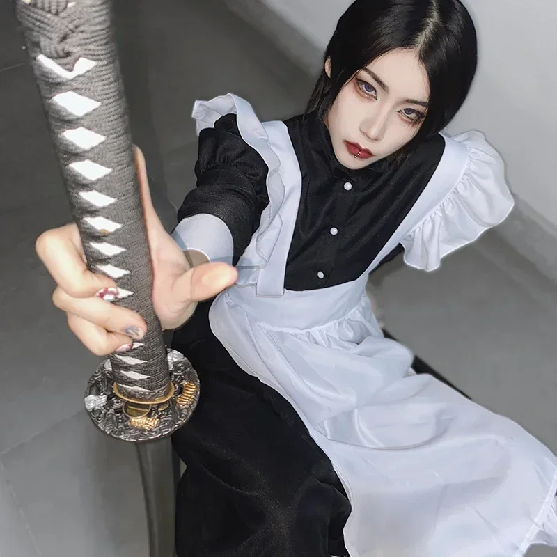 Halloween Maid Outfit Cosplay Lolita Set Clothes Vintage Men Women Japanese Style Cute Kawaii Gothic Role Play Costume 2026
Halloween Maid Outfit Cosplay Lolita Set Clothes Vintage Men Women Japanese Style Cute Kawaii Gothic Role Play Costume 2026