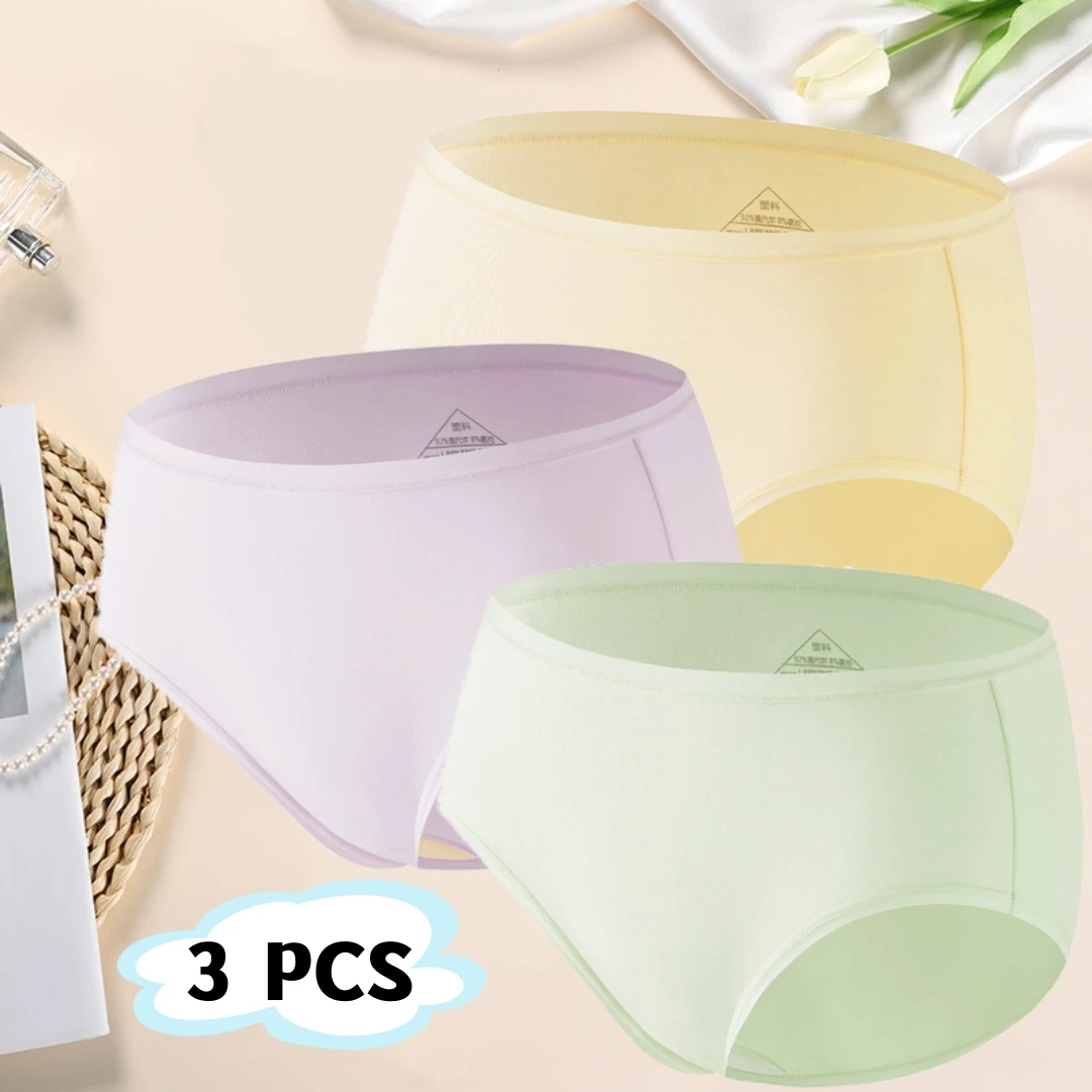 3 PCS Breathable Underwear Comfortable Middle Waist Size Girls' Briefs New Multicolor Combination Modal Women's Traceless
3 PCS Breathable Underwear Comfortable Middle Waist Size Girls' Briefs New Multicolor Combination Modal Women's Traceless