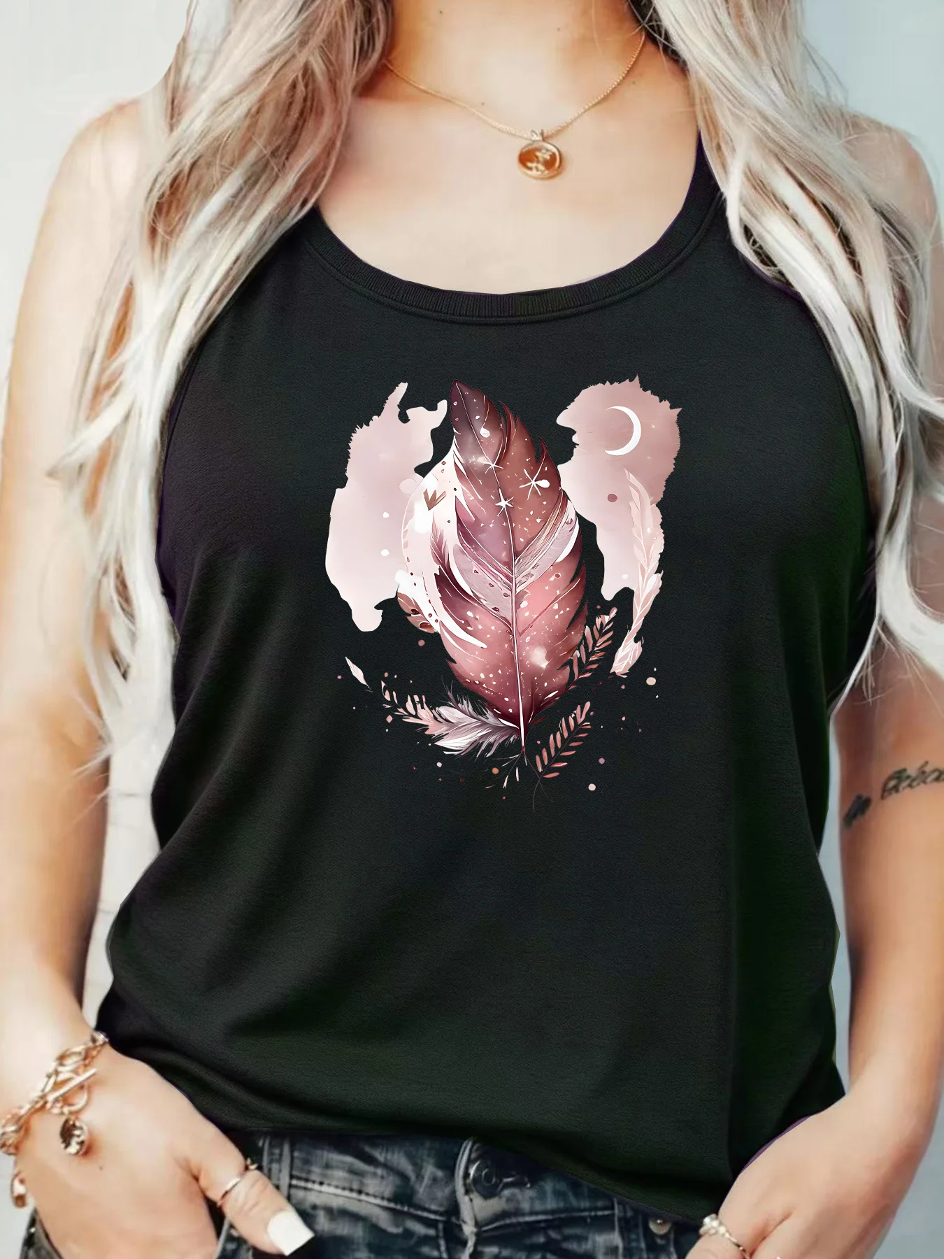 Loose Fit Printed Pocket T-Shirt for Women with Ribbed Collar round Neck 1-8XL plus Size Comfortable Casual Vest
Loose Fit Printed Pocket T-Shirt for Women with Ribbed Collar round Neck 1-8XL plus Size Comfortable Casual Vest
