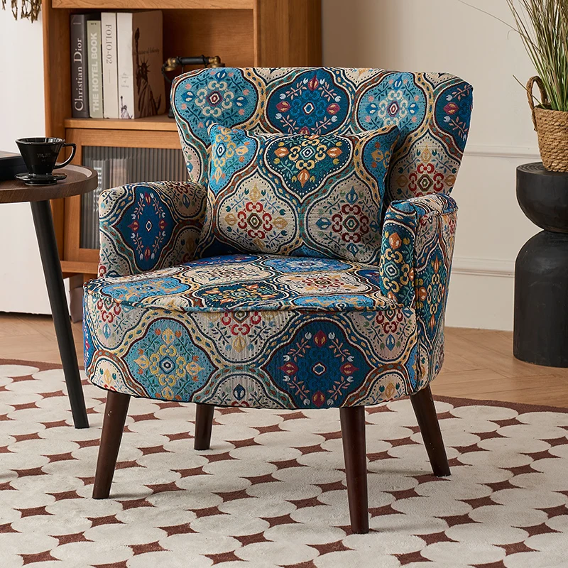 Single light luxury American sofa retro leisure living room balcony bedroom homestay fabric solid wood tiger chair small sofa
Single light luxury American sofa retro leisure living room balcony bedroom homestay fabric solid wood tiger chair small sofa