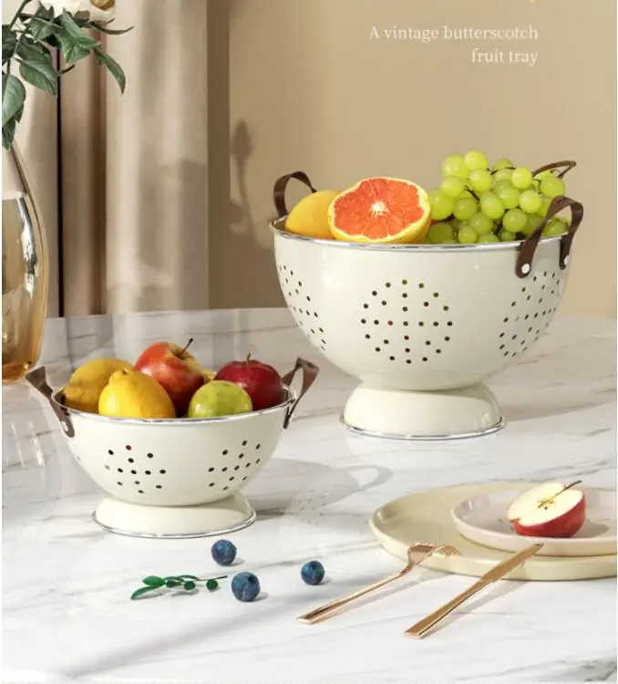 Tall fruit plate snack plate household living room end table fruit basin basket vegetable drain basket
Tall fruit plate snack plate household living room end table fruit basin basket vegetable drain basket
