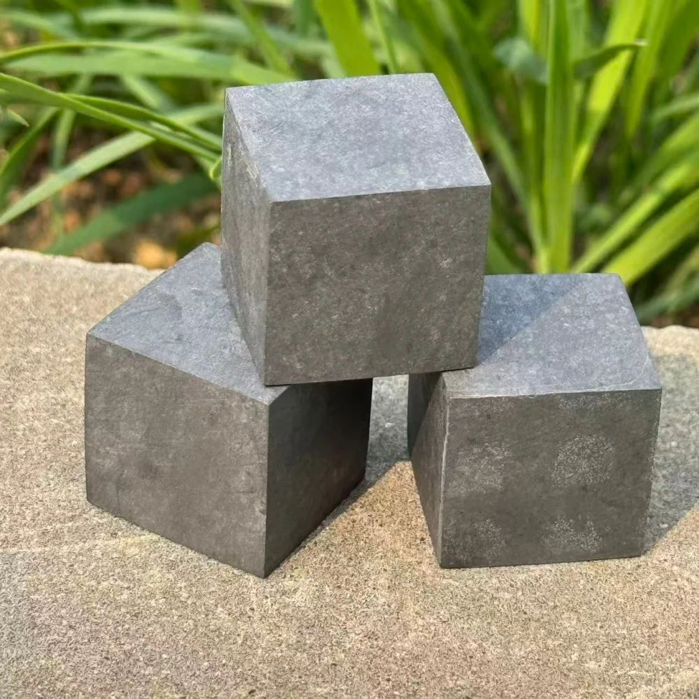 Shungite Cube Protection Stone EMF Shielding Crystal Grounding Black Stone Reiki Healing Energy Stones Meditation Yoga
Shungite Cube Protection Stone EMF Shielding Crystal Grounding Black Stone Reiki Healing Energy Stones Meditation Yoga