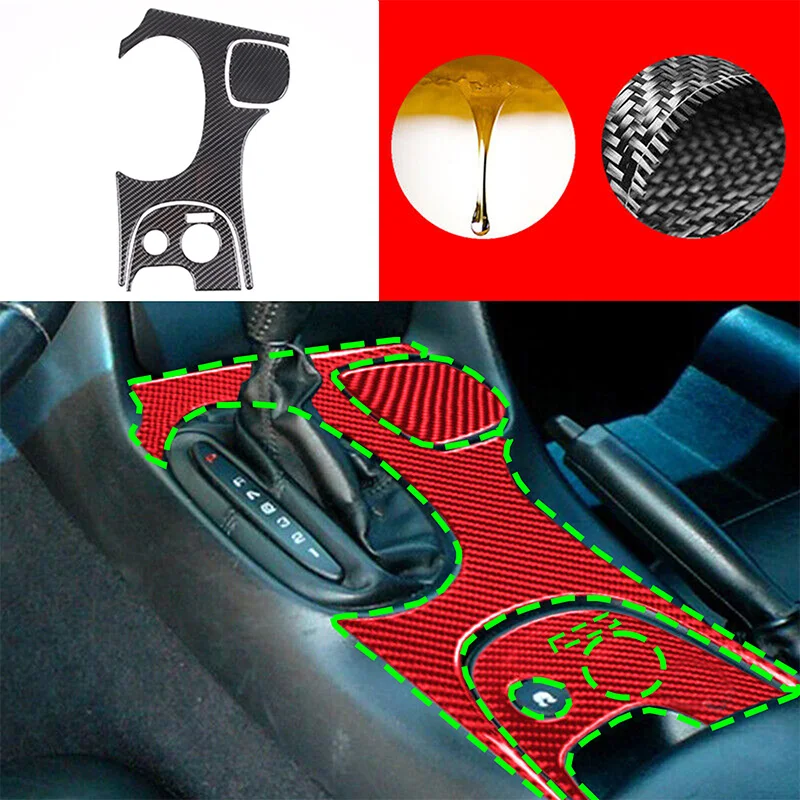 For Chevrolet Corvette C5 1998-2004 Soft Carbon Fiber Car Center Shift Panel Decorative Sticker Anti-scratch Accessories
For Chevrolet Corvette C5 1998-2004 Soft Carbon Fiber Car Center Shift Panel Decorative Sticker Anti-scratch Accessories