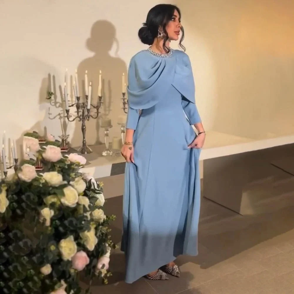 Mermaid Long Sleeve Evening Dress Charming Customized Exquisite O-neck Prom Dress Beading Ruched Party Gown вечернее плать
Mermaid Long Sleeve Evening Dress Charming Customized Exquisite O-neck Prom Dress Beading Ruched Party Gown вечернее плать