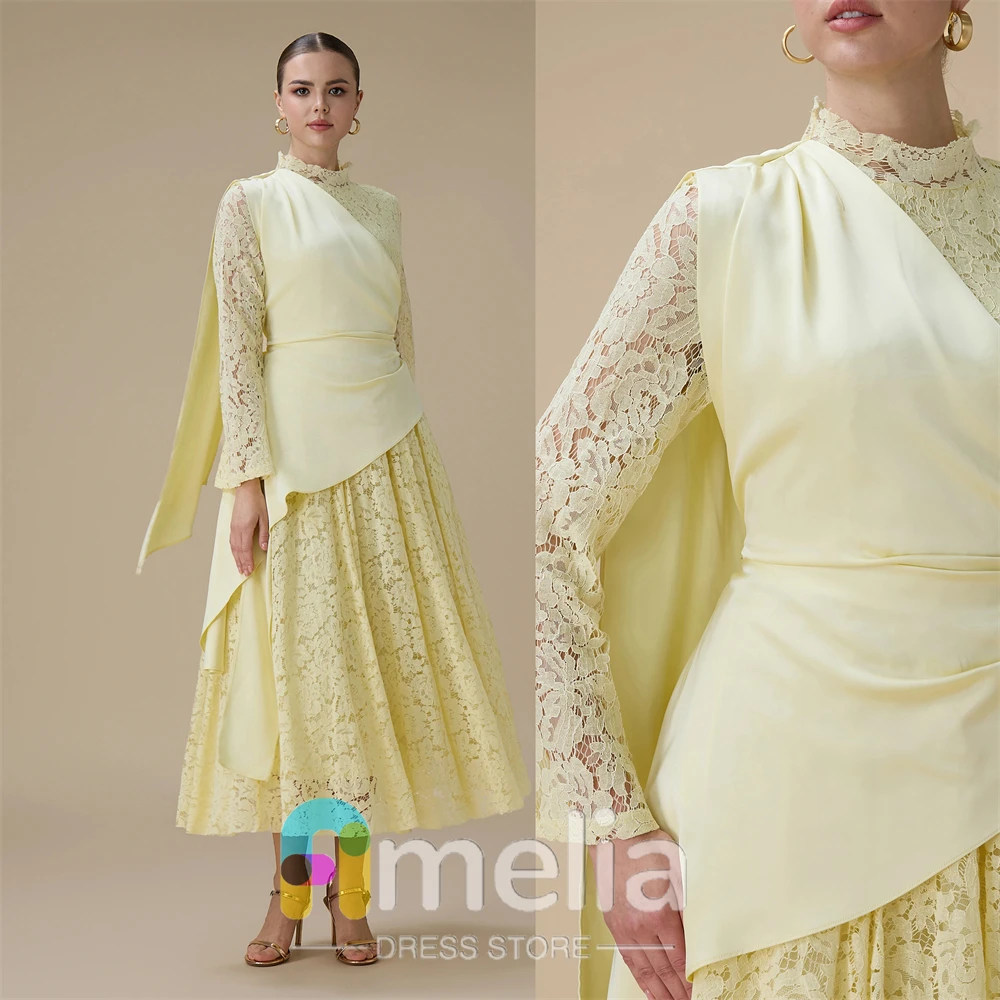 Amelia Lace Evening Dress A-Line O Neck luxurious Prom Dressees For Women Wedding Party Formal Gowns Arabia
Amelia Lace Evening Dress A-Line O Neck luxurious Prom Dressees For Women Wedding Party Formal Gowns Arabia