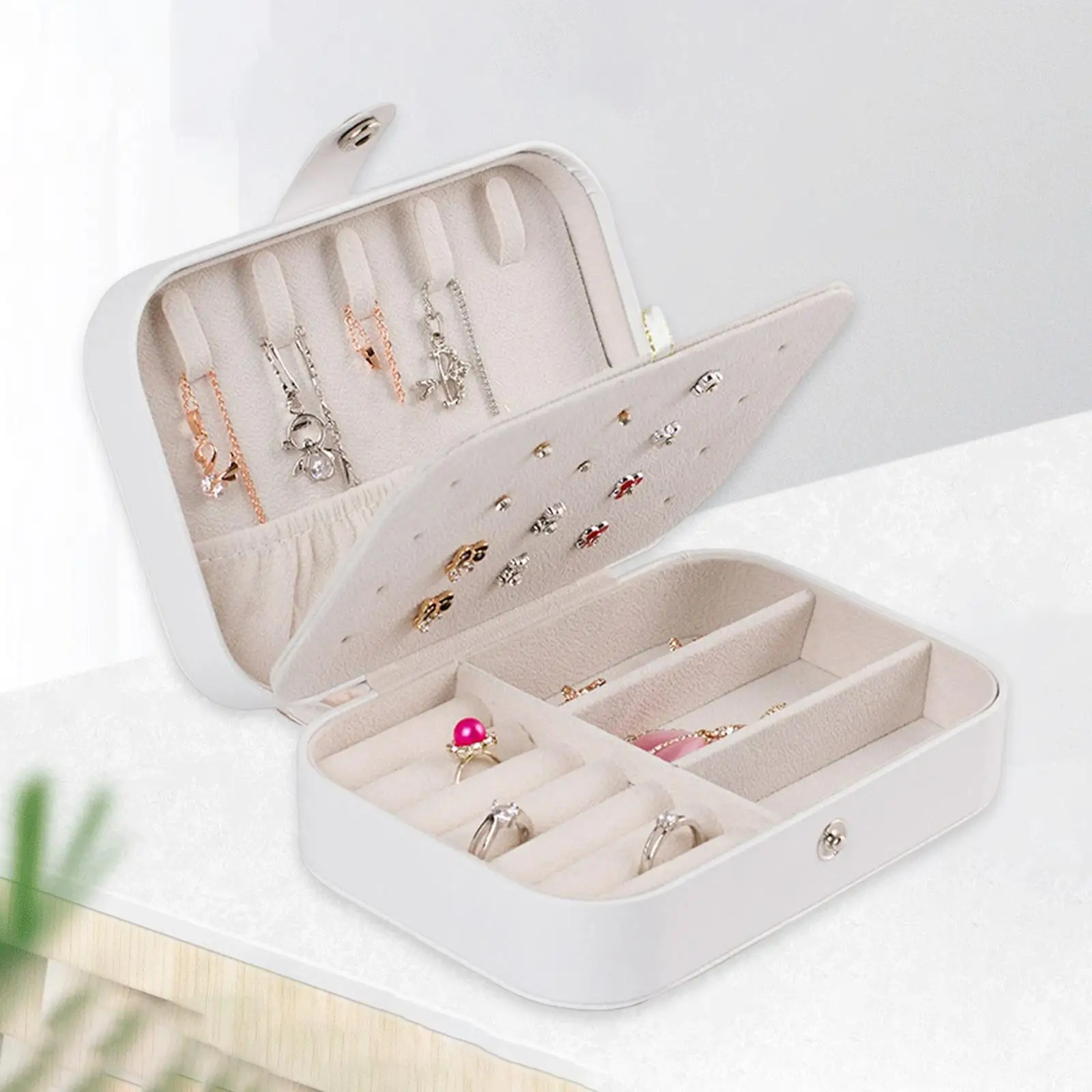 Jewelry Organizer Box, Display Holder for Bracelets Wedding Girls Women Valentines Day
Jewelry Organizer Box, Display Holder for Bracelets Wedding Girls Women Valentines Day