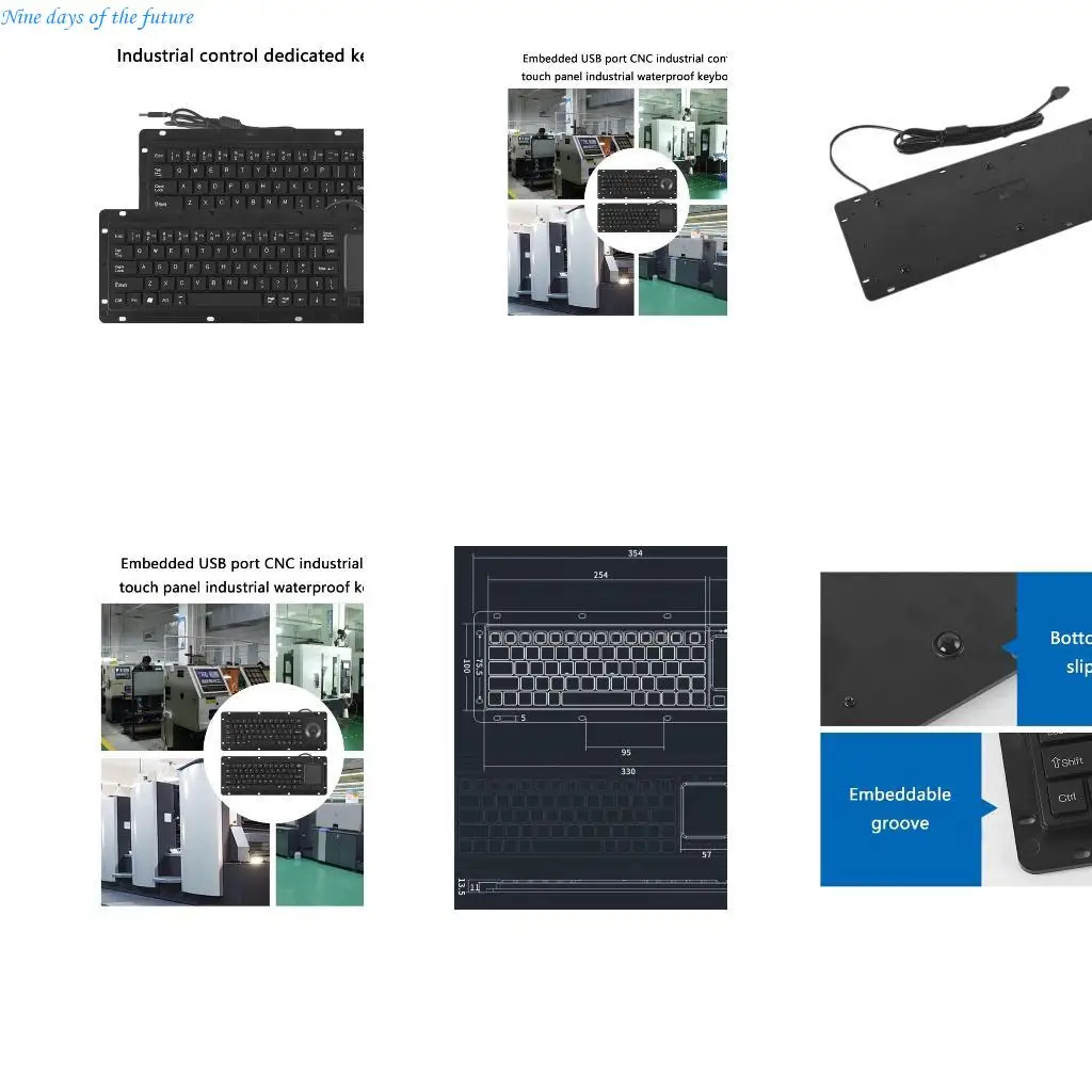 User Friendly Industrial USB Keyboards with Touchpads Ensuring Comfortable Long E65A
User Friendly Industrial USB Keyboards with Touchpads Ensuring Comfortable Long E65A