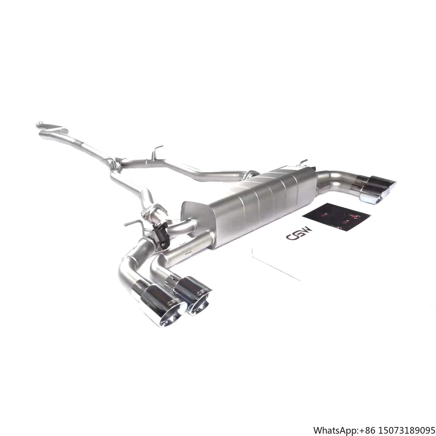 CGW Latest Design Best Price Performance Exhaust Catback with Gesture Valve Control Muffler for 530Le 2.0T
CGW Latest Design Best Price Performance Exhaust Catback with Gesture Valve Control Muffler for 530Le 2.0T